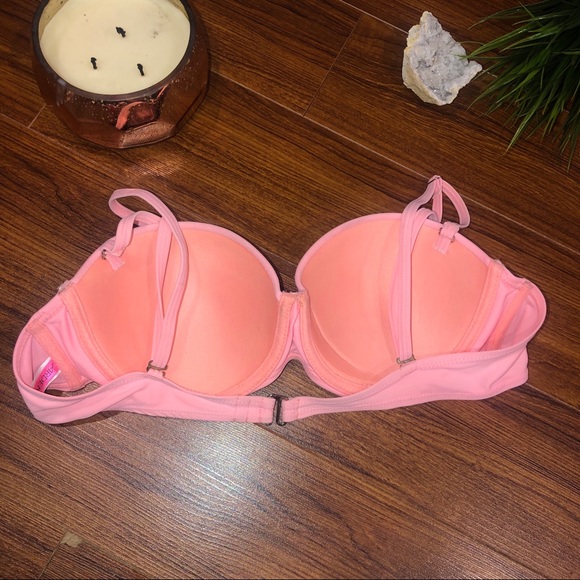 ✨ HOT PINK BALCONETTE STYLE PADDED BIKINI TOP ✨ - Picture 3 of 3